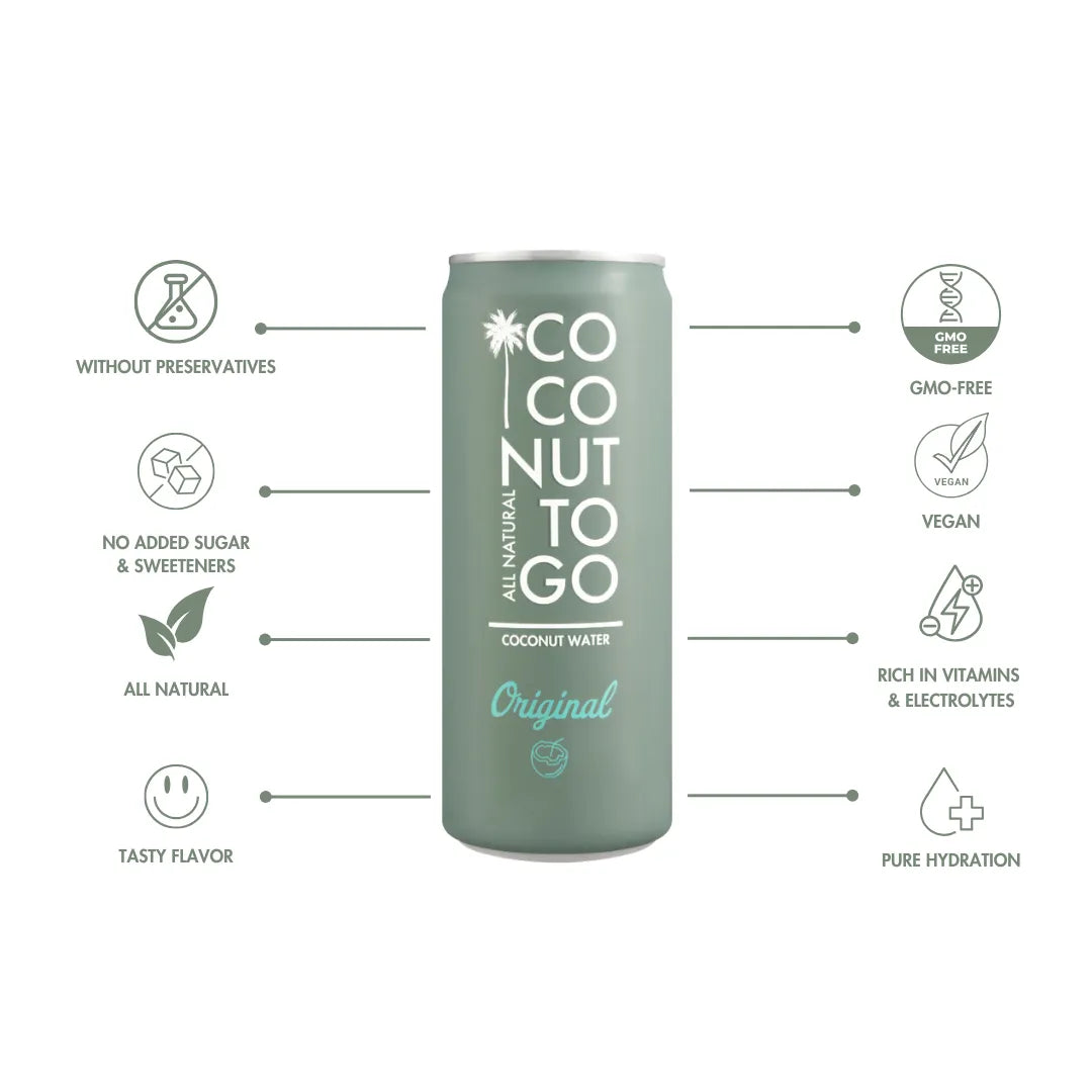 PURE COCONUT WATER 24x330ml