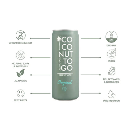 PURE COCONUT WATER 24x330ml