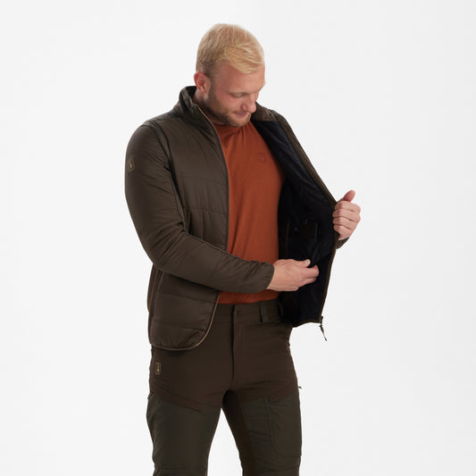 Heat wattierte Jacke Herren