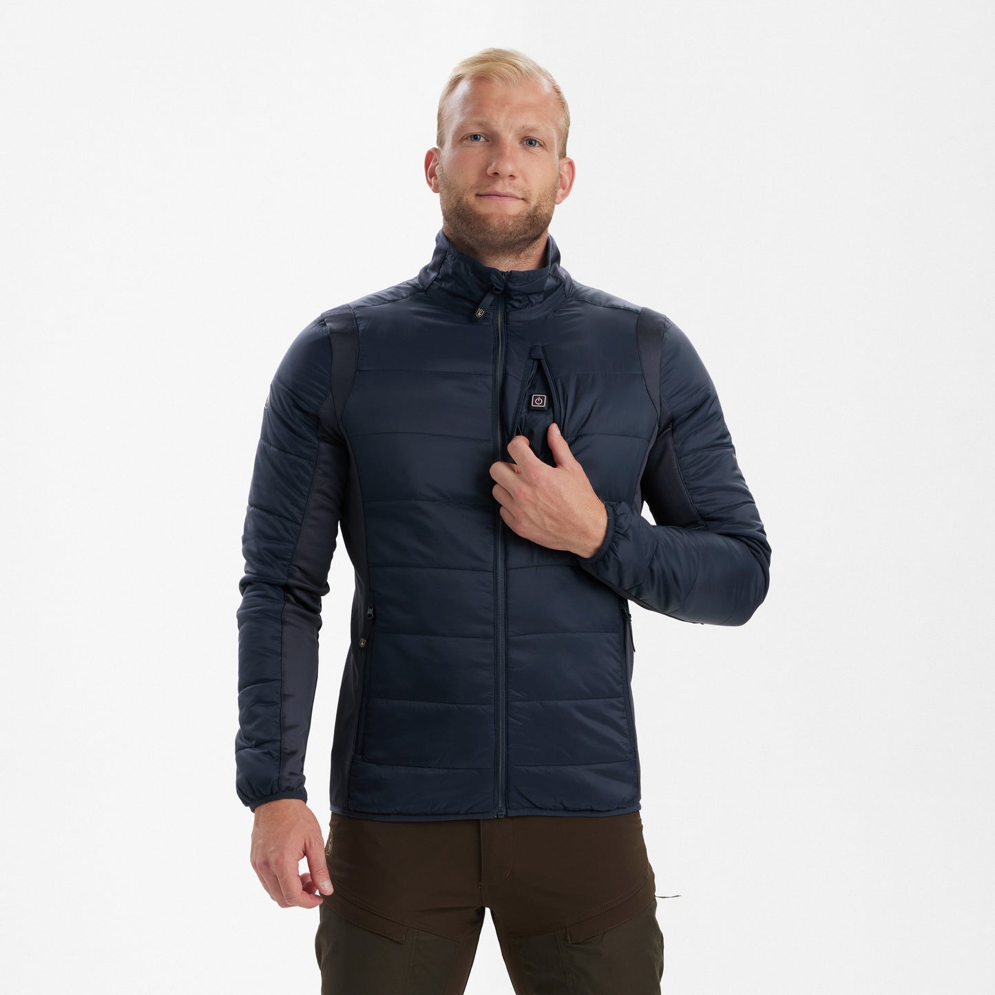 Heat wattierte Jacke Herren