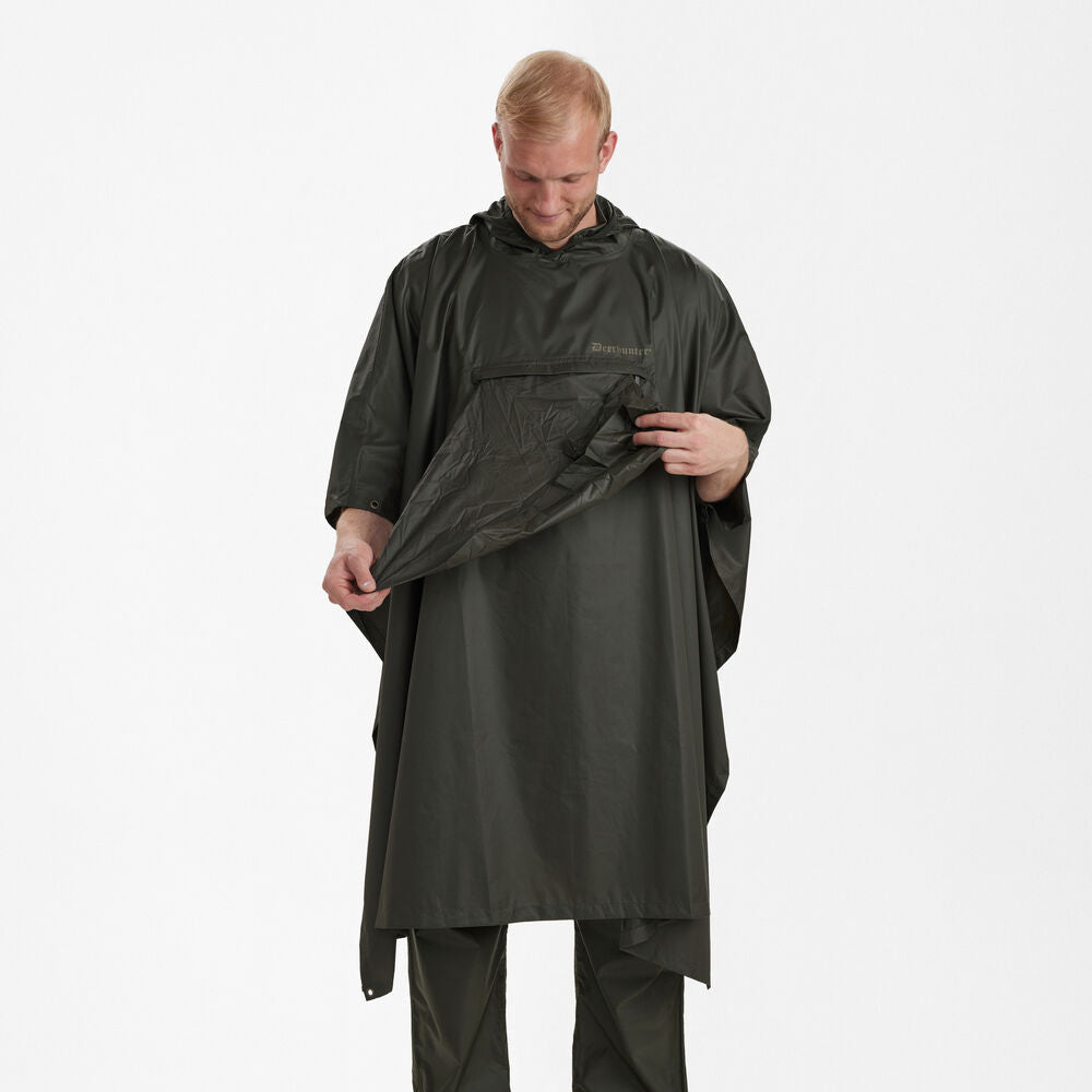 Survivor Regen Poncho Herren