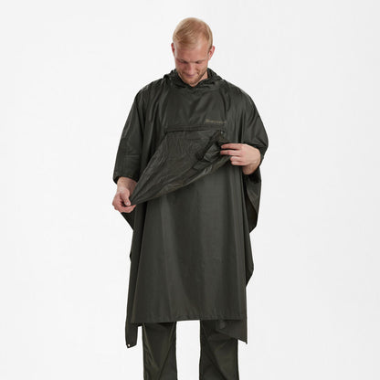 Survivor Regen Poncho Herren
