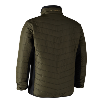 Moor Wattierte Jacke mit Softshell Herren