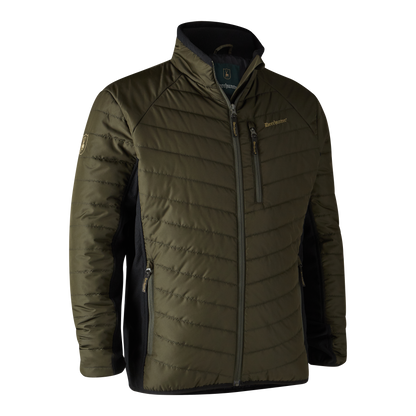 Moor Wattierte Jacke mit Softshell Herren