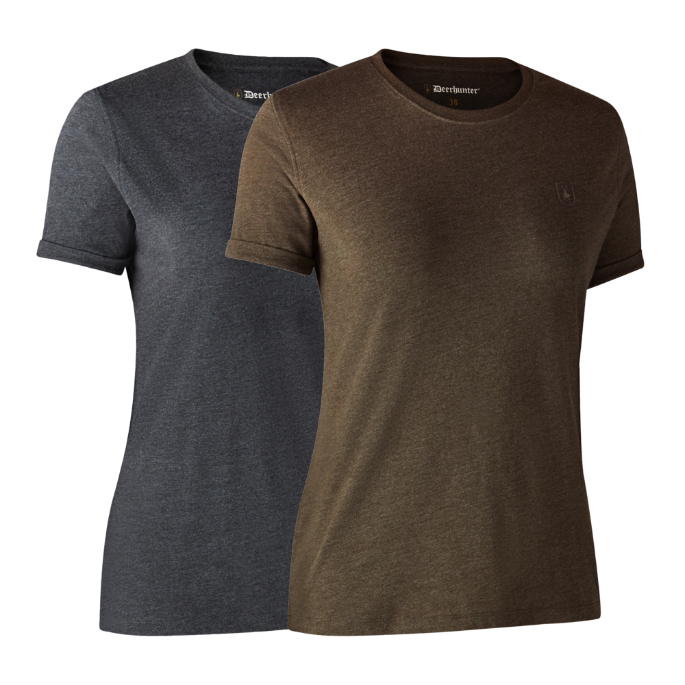 Ladies Basis T-Shirt im 2er-Pack