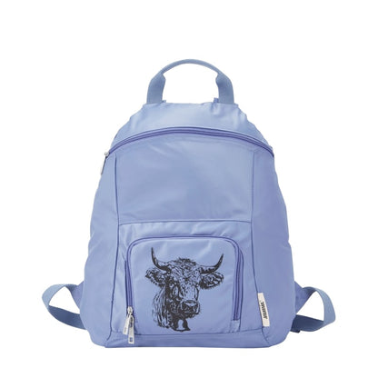 mumix Rucksack Ueli recycled Nylon blau Kuh