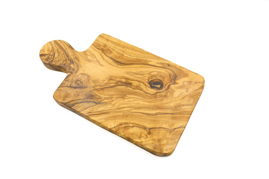 Käse-Präsentationstablett aus Olivenholz