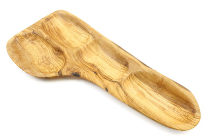Servierplatte aus Olivenholz in unregelmäßiger Form, mehrteilig